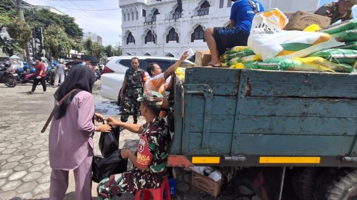 Stabilkan Harga Pasar, Pemkot Tarakan Gelar Gerakan Pangan Murah Setiap Hari Bersama TNI-Polri