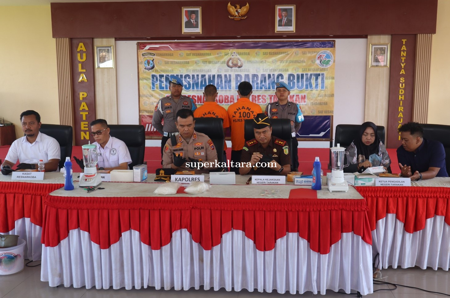 2 Kg Sabu dan Puluhan Ekstasi Dimusnahkan, Polres Tarakan Tingkatkan Pengawasan