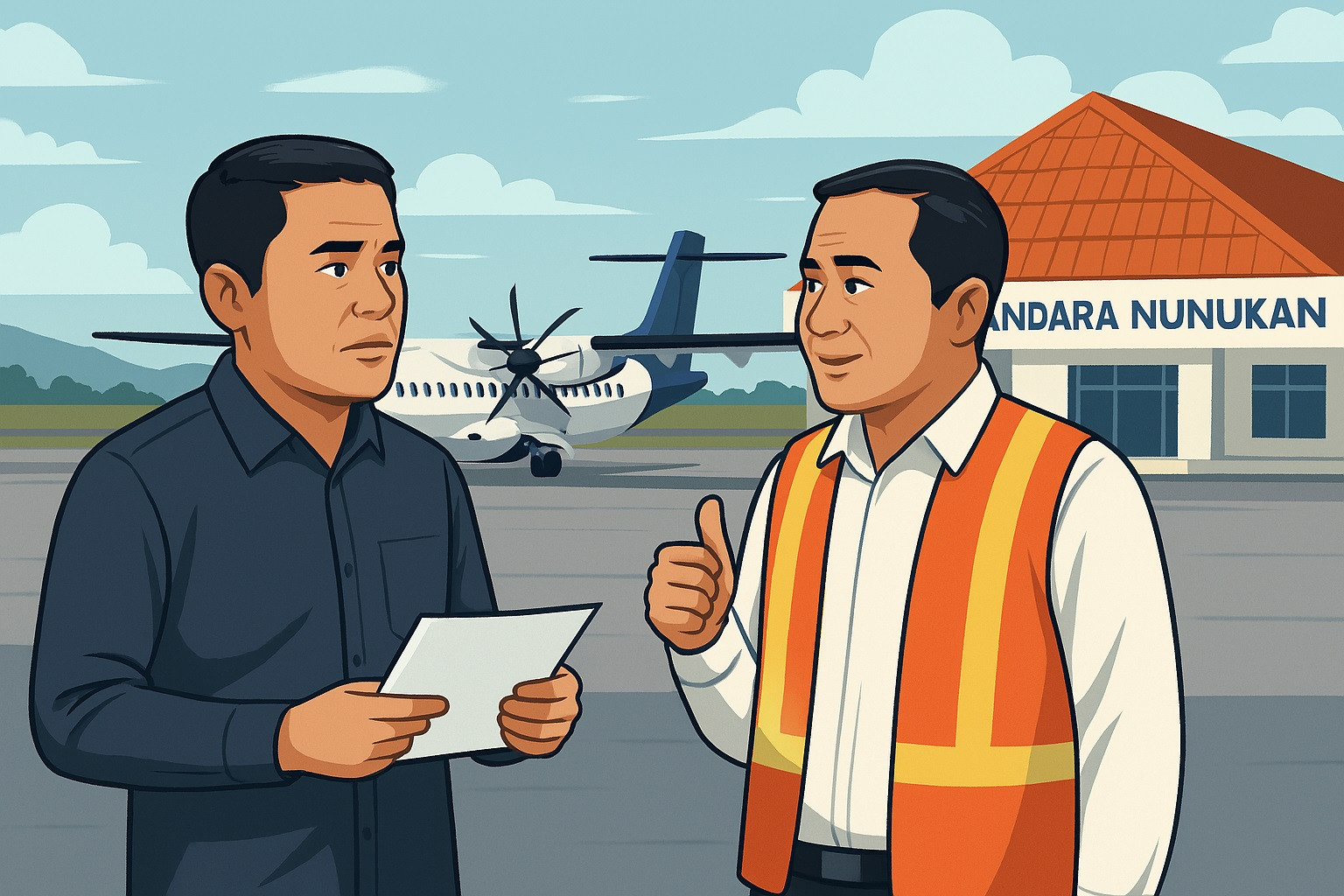 Bandara Nunukan Diproyeksikan Jadi Simpul Ekonomi dan Pertahanan Perbatasan