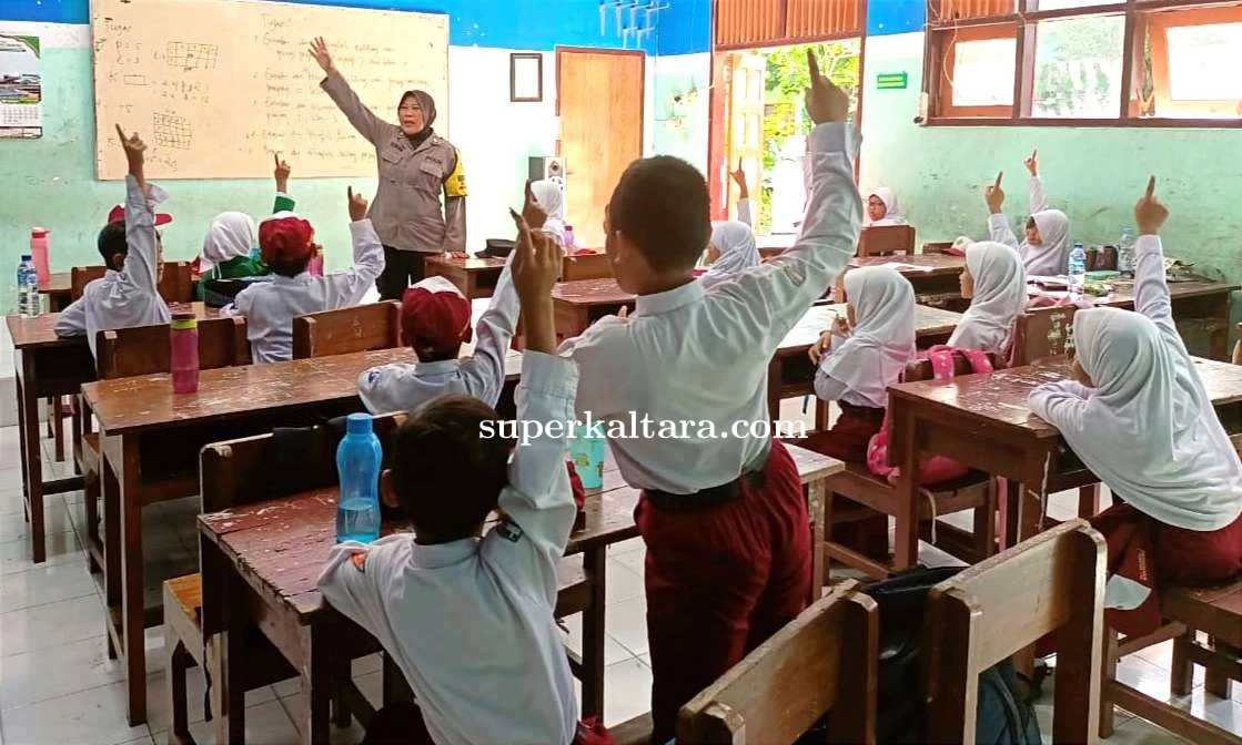Edukasi Cegah Kekerasan Seksual, Polres Nunukan Sasar Sekolah Dasar