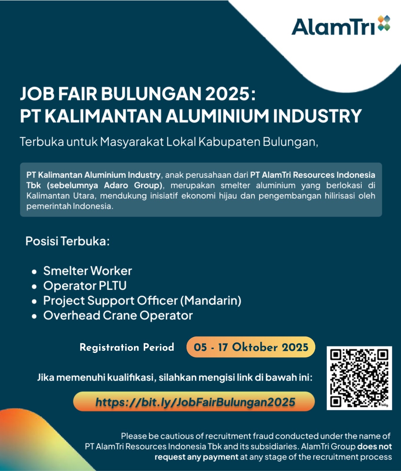 Kanan - Loker PT Alamtri